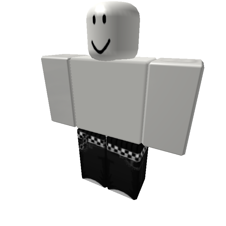 Black Belt Sagging Pants 